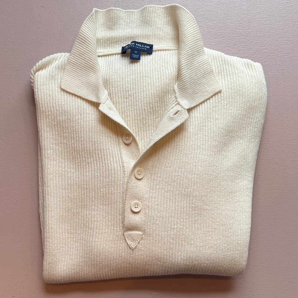 Peter Millar Cream Sweater